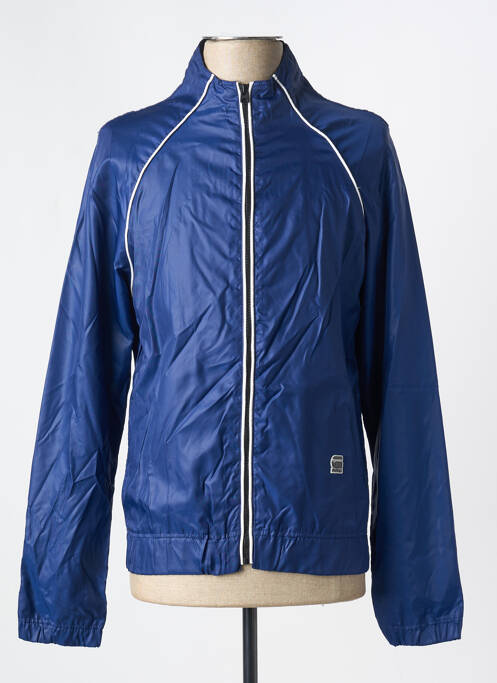Coupe-vent manches longues sans capuche bleu G STAR homme