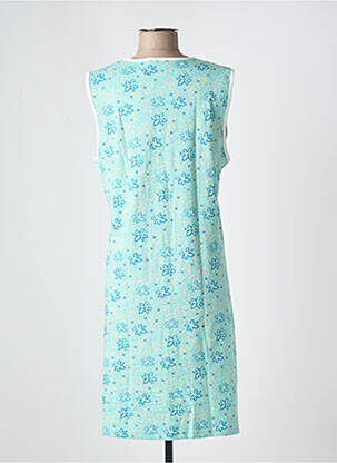 Chemise de nuit imprimé fleurs bleu CHRISTIAN CANE femme