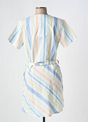 Robe courte manches courtes manches courtes blanc CHRISTIAN CANE femme
