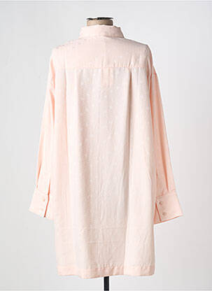Chemise de nuit manches longues rose SIMONE PERELE femme