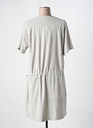 Chemise de nuit manches courtes gris LE CHAT femme