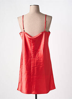 Nuisette/combinette effet matière satinée rouge CHRISTIAN CANE femme