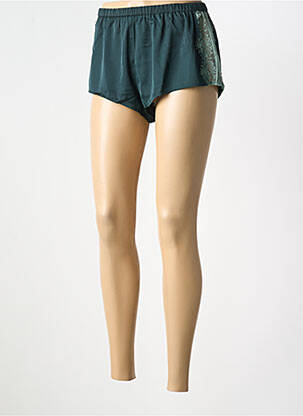 Pyjama coupe droite vert SIMONE PERELE femme