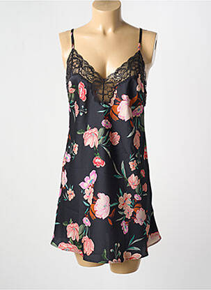 Nuisette/combinette col v noir AUBADE femme