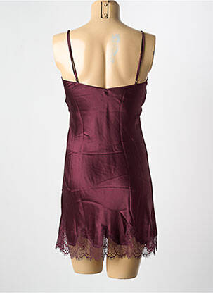 Nuisette/combinette effet matière satinée violet SIMONE PERELE femme