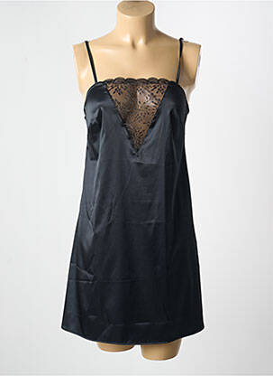 Nuisette/combinette effet matière satinée noir SIMONE PERELE femme