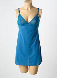 Nuisette/combinette col v bleu SIMONE PERELE femme