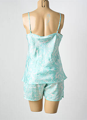 Pyjashort fines bretelles bleu CHRISTIAN CANE femme