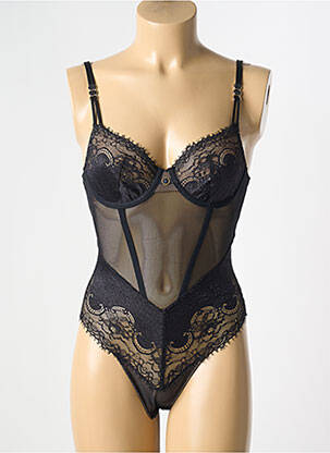 Body lingerie avec armature noir MARIE JO femme