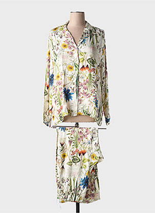 Pyjama vert LE CHAT pour femme