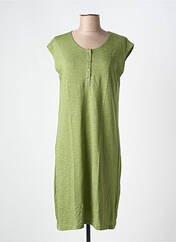 Robe mi-longue vert CHRISTIAN CANE pour femme seconde vue