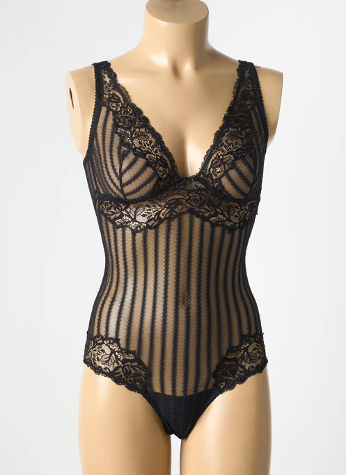Body lingerie noir AMBRA pour femme