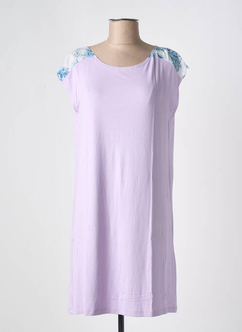 Chemise de nuit violet CHRISTIAN CANE pour femme