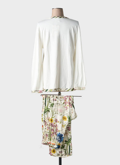 Pyjama blanc LE CHAT pour femme