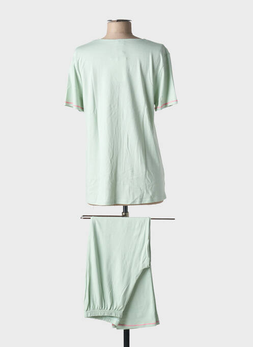 Pyjama vert LE CHAT pour femme