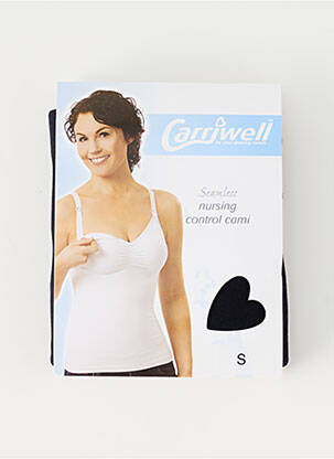 Lingerie maternité stretch noir CARRIWELL femme