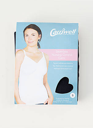 Lingerie maternité stretch noir CARRIWELL femme