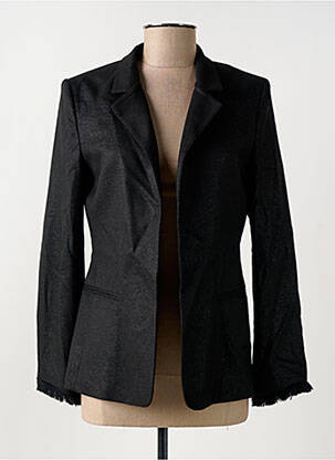 Blazer coupe cintrée noir REIKO femme