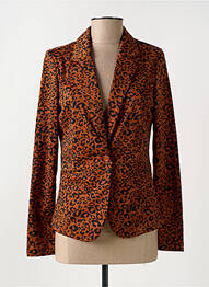 Blazer poches marron ICHI femme
