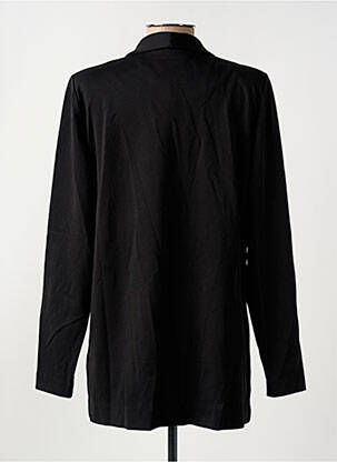 Blazer col châle noir ICHI femme