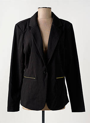 Veste casual fermeture boutonnée sur le devant noir MINIMUM homme