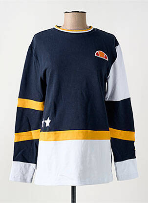 Sweat-shirt manches longues manches longues bleu ELLESSE femme