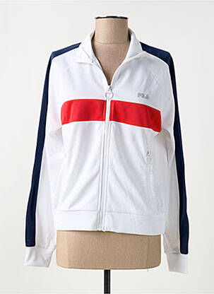 Veste casual poches blanc FILA femme