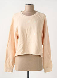 Sweat-shirt manches longues manches longues beige OBEY femme