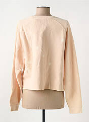 Sweat-shirt beige OBEY pour femme seconde vue