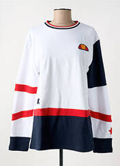 Sweat-shirt blanc ELLESSE pour femme seconde vue
