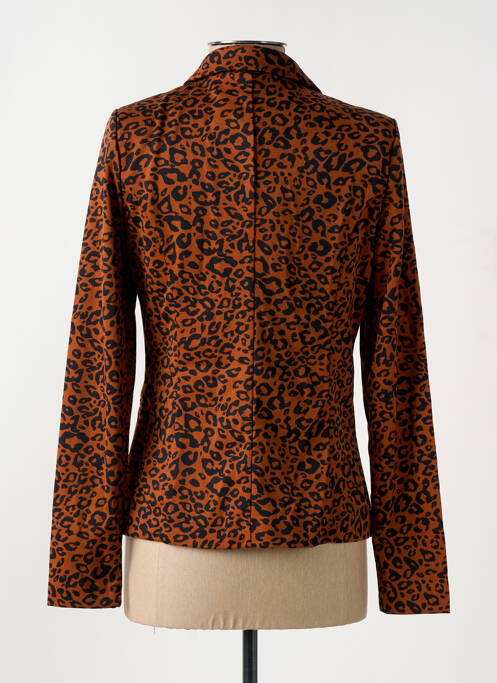 Blazer marron ICHI pour femme