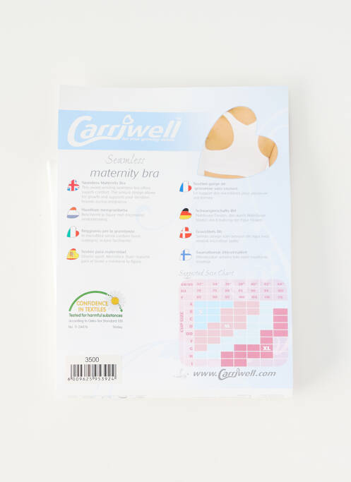 Lingerie maternité blanc CARRIWELL pour femme