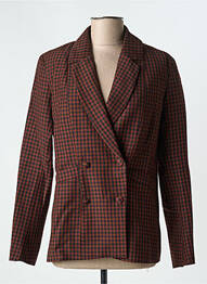 Blazer poches marron DANIELLE ENGEL femme