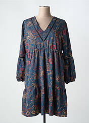 Robe courte bleu DANIELLE ENGEL pour femme seconde vue