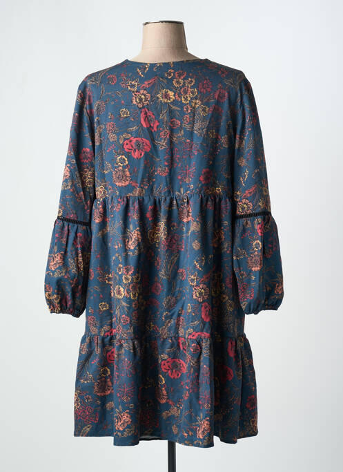 Robe courte bleu DANIELLE ENGEL pour femme