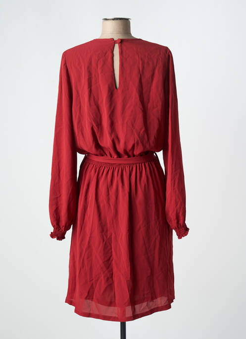 Robe mi-longue orange DANIELLE ENGEL pour femme