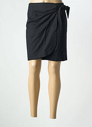 Jupe courte coupe droite noir DANIELLE ENGEL femme