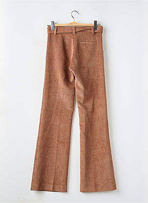 Pantalon flare stretch taille normale marron DANIELLE ENGEL femme