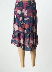 Jupe mi-longue violet DANIELLE ENGEL pour femme seconde vue