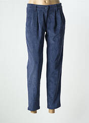 Pantalon droit bleu DANIELLE ENGEL pour femme seconde vue