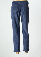 Pantalon droit bleu DANIELLE ENGEL pour femme seconde vue