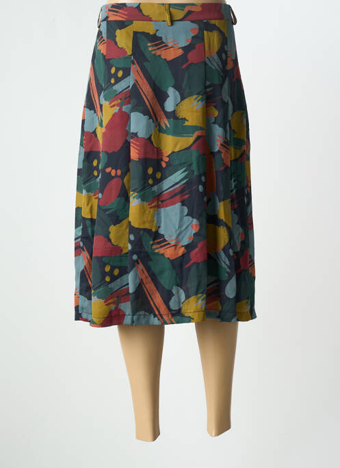 Jupe mi-longue vert DANIELLE ENGEL pour femme