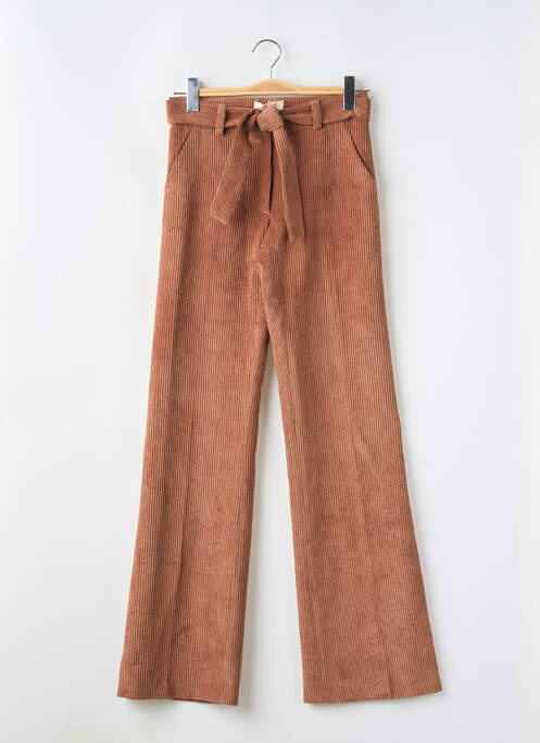 Pantalon flare marron DANIELLE ENGEL pour femme
