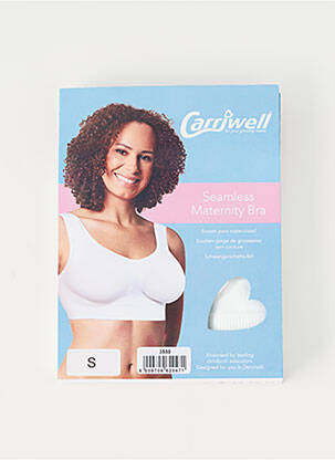 Lingerie maternité stretch blanc CARRIWELL femme