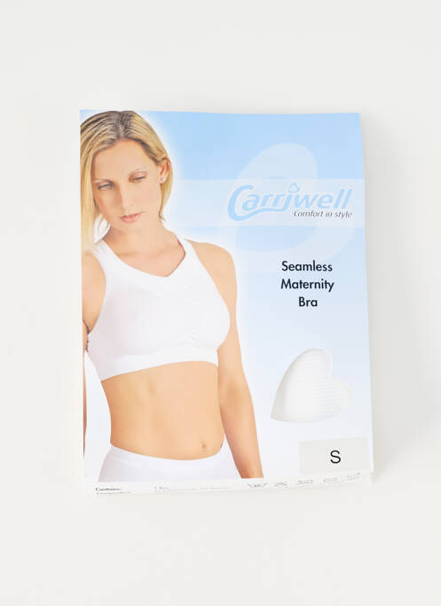 Lingerie maternité blanc CARRIWELL pour femme