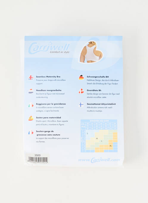 Lingerie maternité blanc CARRIWELL pour femme