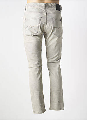 Jeans skinny broderie rivets taille normale gris TEDDY SMITH homme