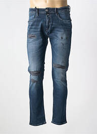 Jeans skinny stretch taille normale bleu TEDDY SMITH homme