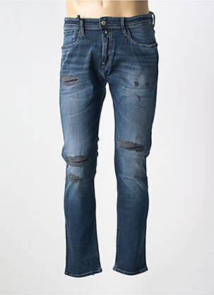 Jeans skinny broderie rivets taille normale bleu TEDDY SMITH homme