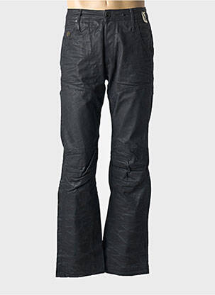 Jeans coupe droite fermeture boutonnée sur le devant taille normale noir G STAR homme